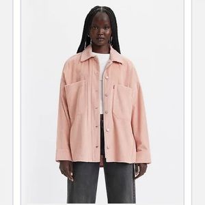 Levi’s Shirt Jacket - Pink XL NWT